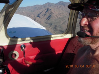 getting in and out of Neil's Piper Cub - Adam