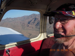 getting in and out of Neil's Piper Cub - Adam