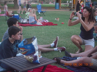 getting in and out of Neil's Piper Cub - Adam