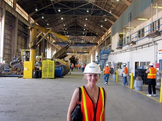 Bagdad Mine tour - Kristina