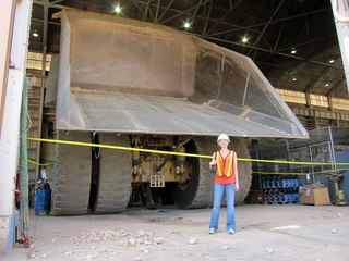 Bagdad Mine tour - Kristina