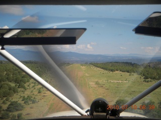 NM-RAC New Mexico back-country get-together - aerial - landing at Me-Own