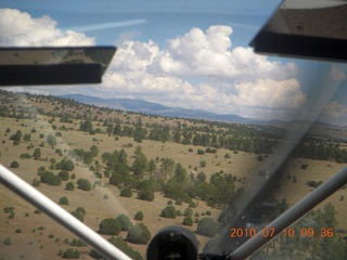 NM-RAC New Mexico back-country get-together - aerial - landing at Beaverhead