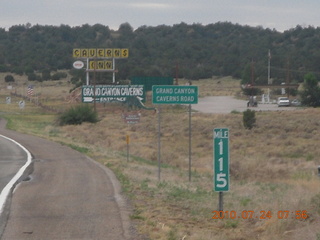 Route 66 poster in Winslow Airport (INW)
