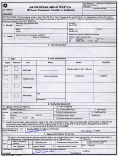 N4372J new engine log