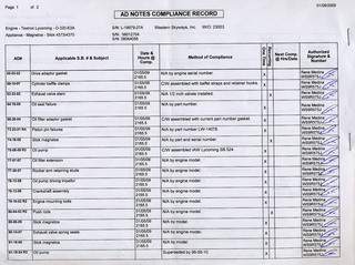 N4372J new engine log