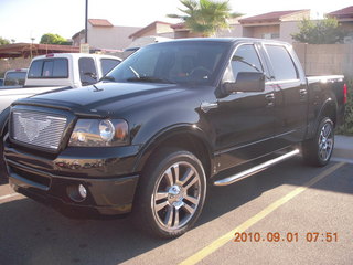 Harley Davidson + Ford Pickup truck