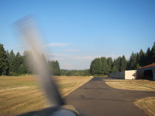 Adam taxiing N8377W at Country Squire (S48)