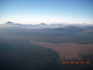 1 7b4. 7S5 to DVT trip - aerial - Oregon - Crater Lake