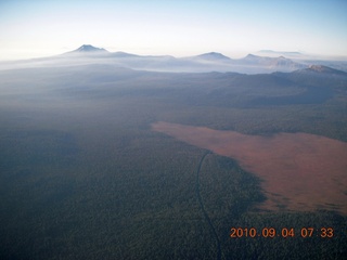 2 7b4. 7S5 to DVT trip - aerial - Oregon - Crater Lake