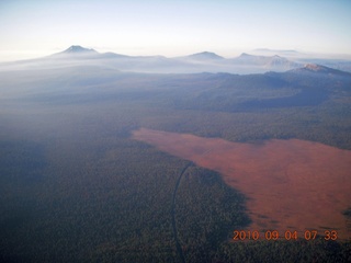3 7b4. 7S5 to DVT trip - aerial - Oregon - Crater Lake