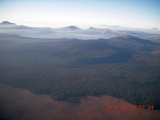 6 7b4. 7S5 to DVT trip - aerial - Oregon - Crater Lake