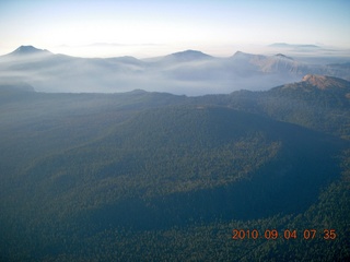 10 7b4. 7S5 to DVT trip - aerial - Oregon - Crater Lake