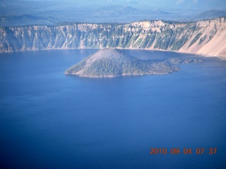 14 7b4. 7S5 to DVT trip - aerial - Oregon - Crater Lake