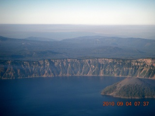 15 7b4. 7S5 to DVT trip - aerial - Oregon - Crater Lake