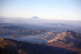 17 7b4. 7S5 to DVT trip - aerial - Oregon - Crater Lake