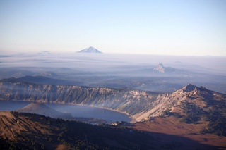 19 7b4. 7S5 to DVT trip - aerial - Oregon - Crater Lake