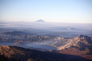 20 7b4. 7S5 to DVT trip - aerial - Oregon - Crater Lake