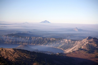 21 7b4. 7S5 to DVT trip - aerial - Oregon - Crater Lake