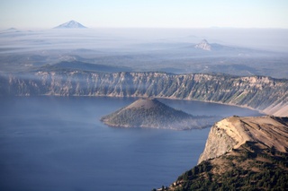 23 7b4. 7S5 to DVT trip - aerial - Oregon - Crater Lake