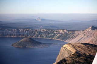 26 7b4. 7S5 to DVT trip - aerial - Oregon - Crater Lake