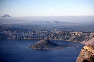 29 7b4. 7S5 to DVT trip - aerial - Oregon - Crater Lake