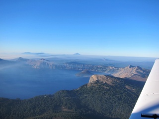 32 7b4. 7S5 to DVT trip - aerial - Oregon - Crater Lake