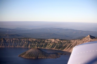 33 7b4. 7S5 to DVT trip - aerial - Oregon - Crater Lake