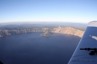 36 7b4. 7S5 to DVT trip - aerial - Oregon - Crater Lake