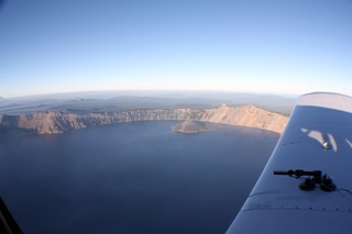 37 7b4. 7S5 to DVT trip - aerial - Oregon - Crater Lake