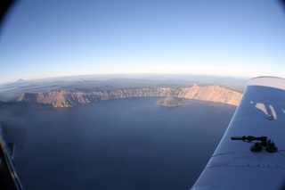 38 7b4. 7S5 to DVT trip - aerial - Oregon - Crater Lake