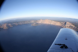 46 7b4. 7S5 to DVT trip - aerial - Oregon - Crater Lake