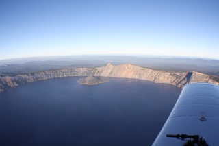 49 7b4. 7S5 to DVT trip - aerial - Oregon - Crater Lake