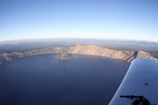 50 7b4. 7S5 to DVT trip - aerial - Oregon - Crater Lake