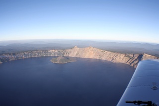 51 7b4. 7S5 to DVT trip - aerial - Oregon - Crater Lake