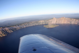 52 7b4. 7S5 to DVT trip - aerial - Oregon - Crater Lake