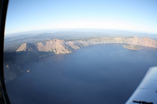 58 7b4. 7S5 to DVT trip - aerial - Oregon - Crater Lake