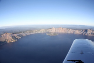 59 7b4. 7S5 to DVT trip - aerial - Oregon - Crater Lake