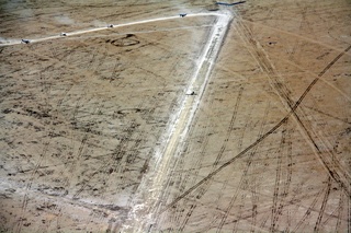 7S5 to DVT trip - aerial - Nevada - Black Rock City - Burning Man