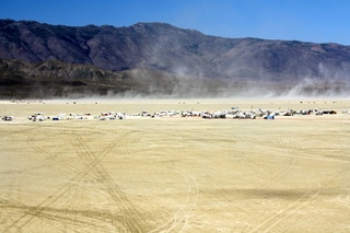 7S5 to DVT trip - aerial - Nevada - Black Rock City - Burning Man area