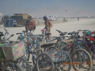 7S5 to DVT trip - Nevada - Black Rock City - Burning Man 'Customs' official