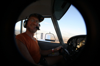 93 7b4. 7S5 to DVT trip - Adam flying N8377W - fisheye