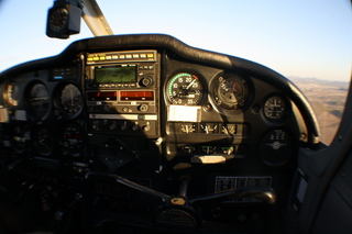 99 7b4. 7S5 to DVT trip - N8377W instrument panel