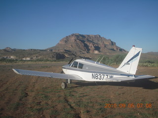 110 7b5. N8377W at Superior Airport (E81)