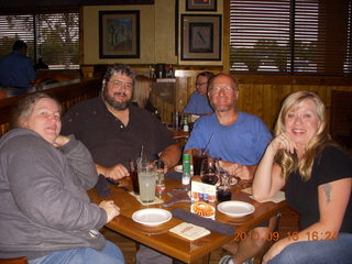 Helen, Mike, Adam, Nancy at Outback