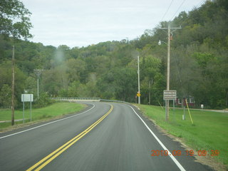 Welch run with Kevin - drive back to the house