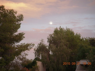 full moon seen from Pleasant Run Court