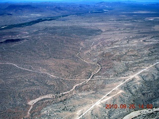 Alamo Lake run - aerial