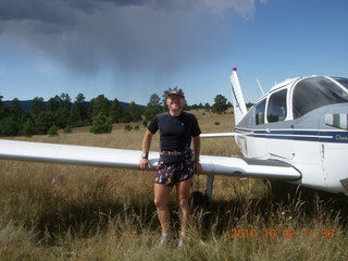 70 7c2. Negrito fly-in - Adam and N8377W