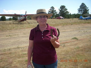 Negrito fly-in - horseshoe for good luck